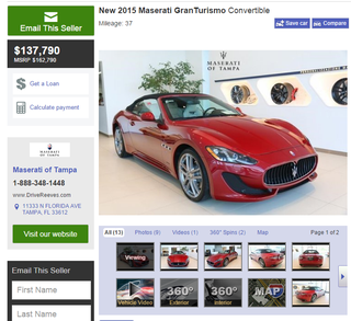 Illustration for article titled You Can Get Crazy Good Deals On A Maserati Right Now